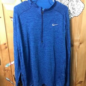 Nike half zip light sweater